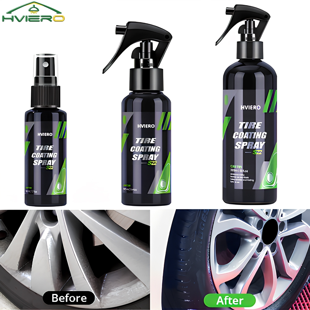 Tyre Gloss HVIERO S22 Tire Coa - Tire Shine Spray Sealant บทวิจารณ์และราคา