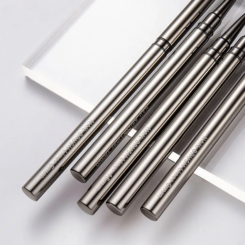 1/3/5pcs Nail Art Liner Brushe - Detailing Brush Set บทวิจารณ์และราคา