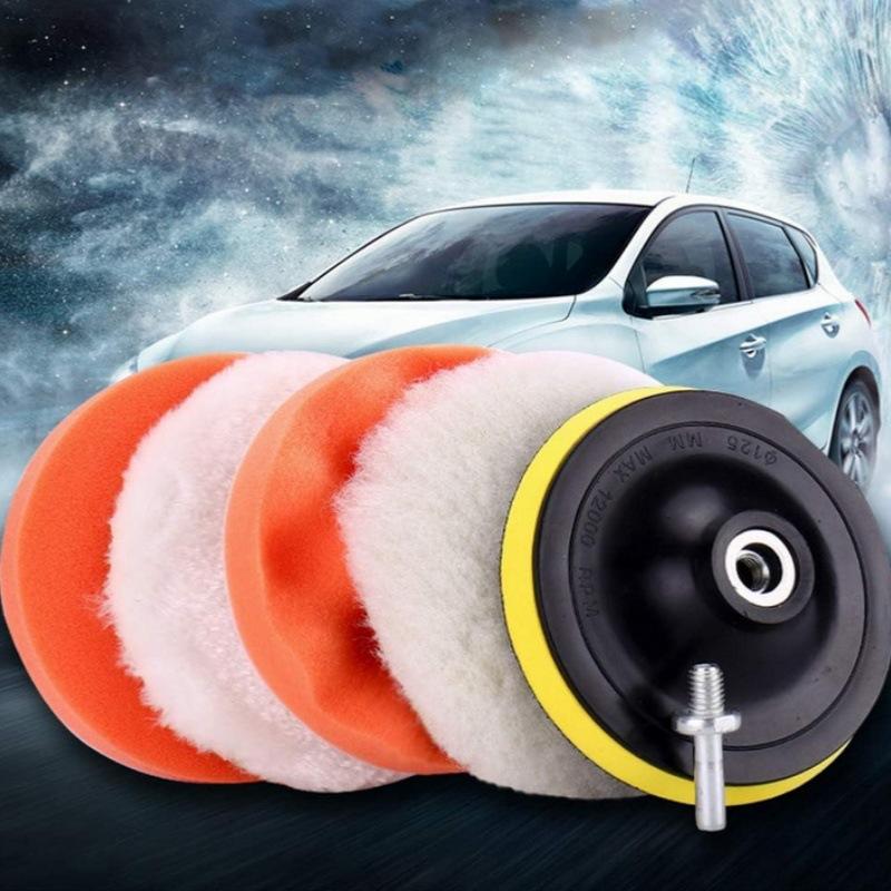6Pcs Foam Pad Buffer Kit Polis - Polish Pad Set Buffer บทวิจารณ์และราคา