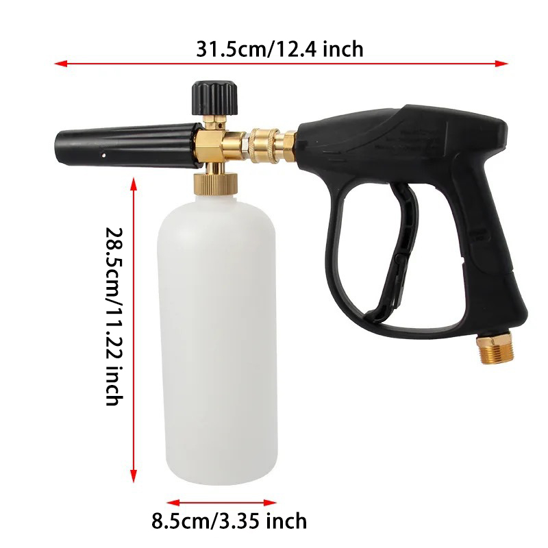 pose Pressure Washer Short Gun - Foam Cannon Car Wash บทวิจารณ์และราคา
