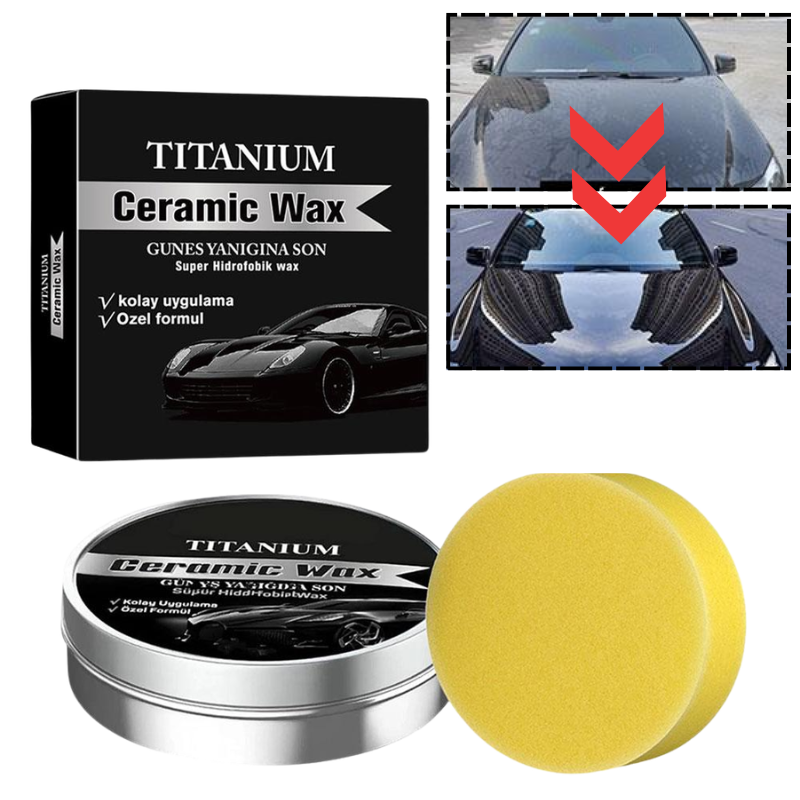 1-5pcs Ceramic Wax Cream Easy  - Car Wax Ceramic Coating บทวิจารณ์และราคา