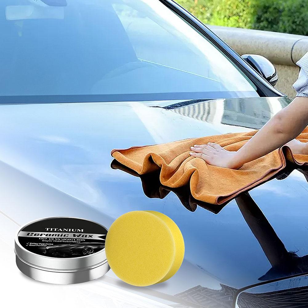 1-5pcs Ceramic Wax Cream Easy  - Car Wax Ceramic Coating บทวิจารณ์และราคา