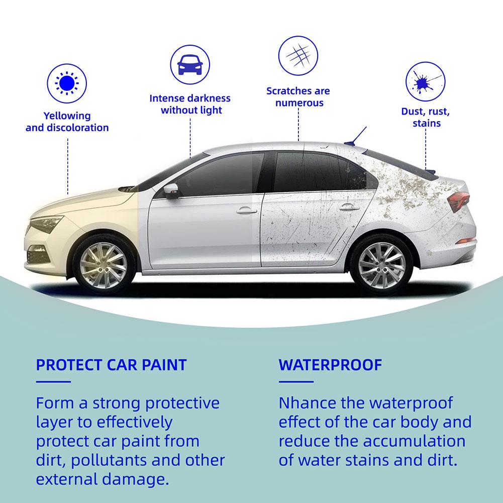 1-5pcs Ceramic Wax Cream Easy  - Car Wax Ceramic Coating บทวิจารณ์และราคา