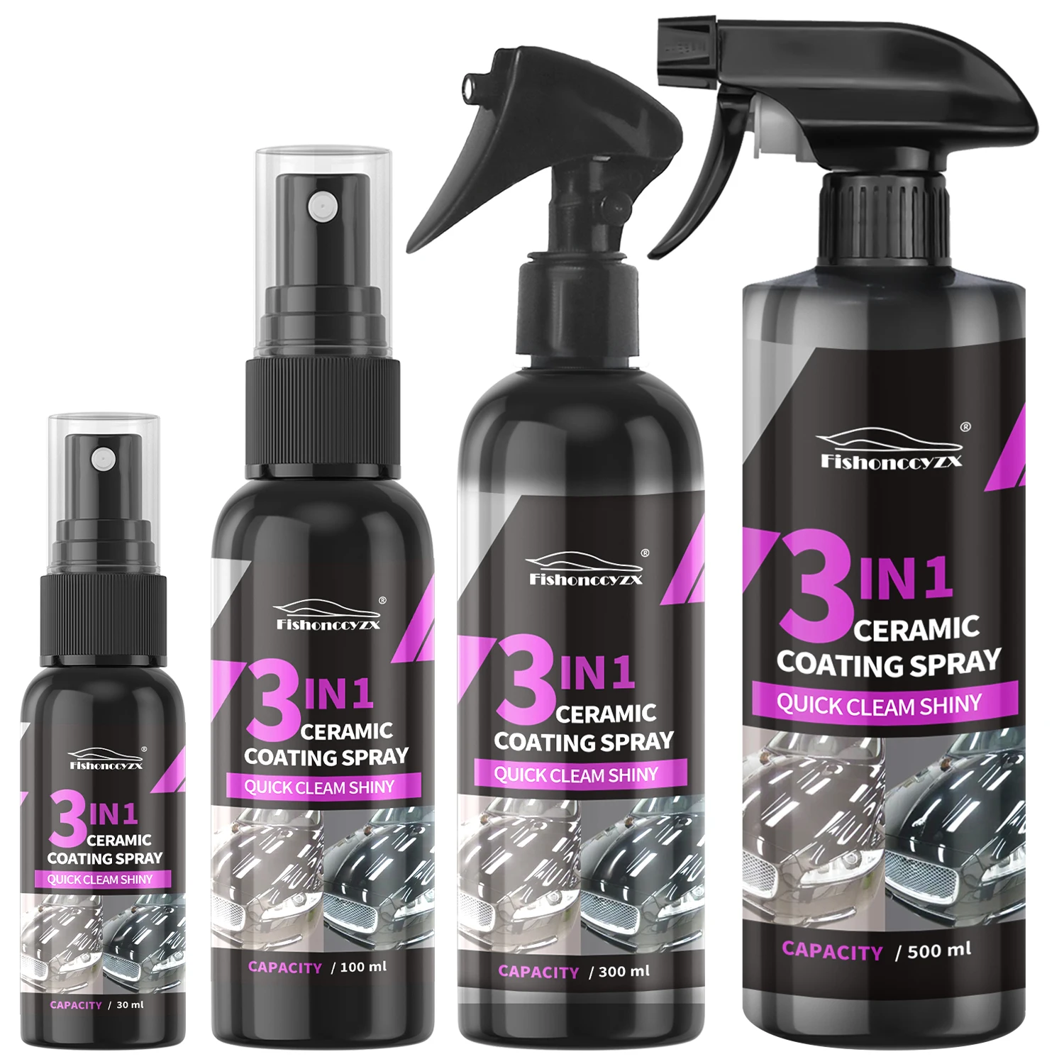 3 in 1 Car Ceramic Liquid Coat - Car Wax Ceramic Coating บทวิจารณ์และราคา