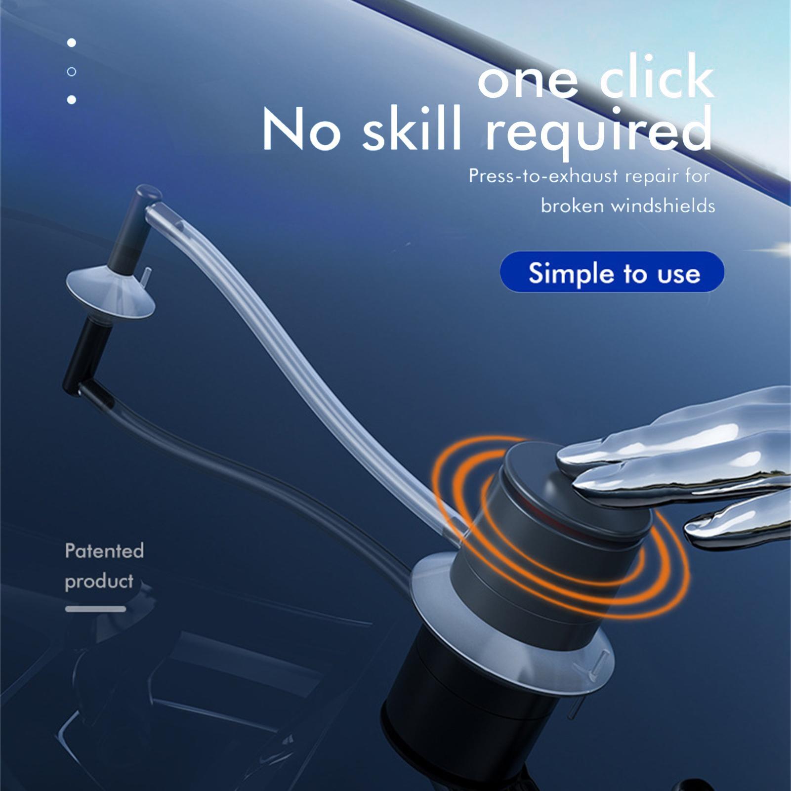 Windshield Repair Kit Automoti - Glass Cleaner Streak บทวิจารณ์และราคา