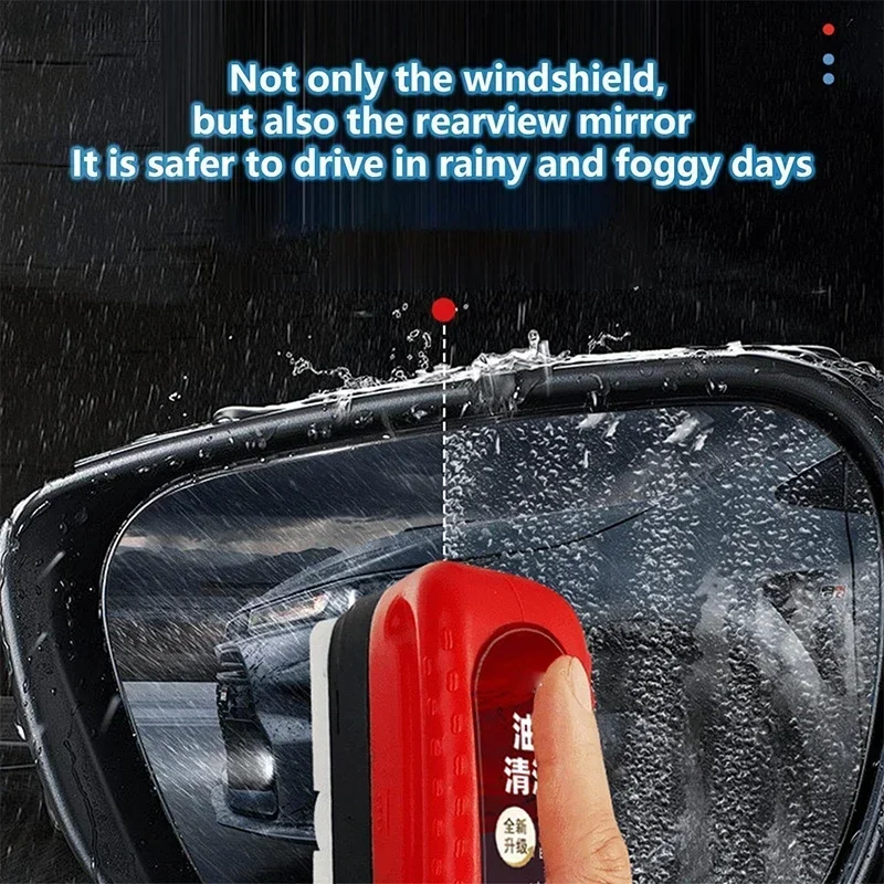 Car GlassCoating Oil Film Clea - Car Cleaning Brush บทวิจารณ์และราคา
