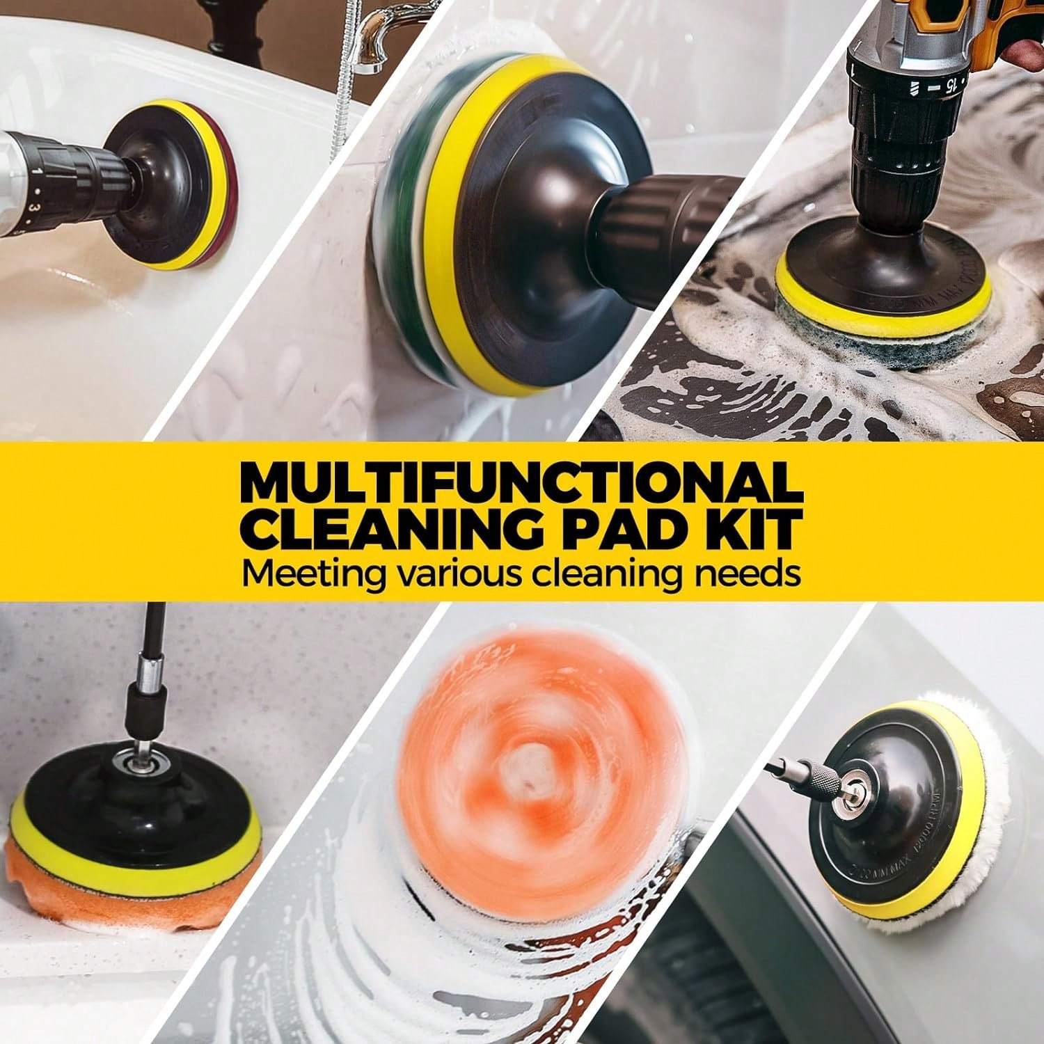 20Pack Drill Brush Attachments - Car Cleaning Brush บทวิจารณ์และราคา