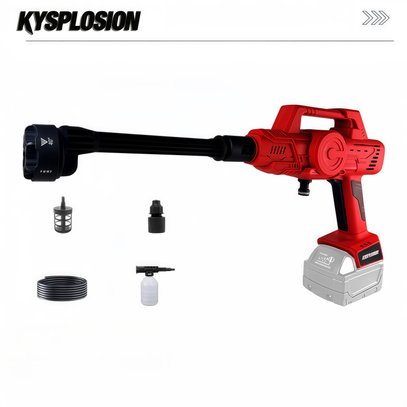 Portable wireless High Pressur - Foam Cannon Car Wash บทวิจารณ์และราคา