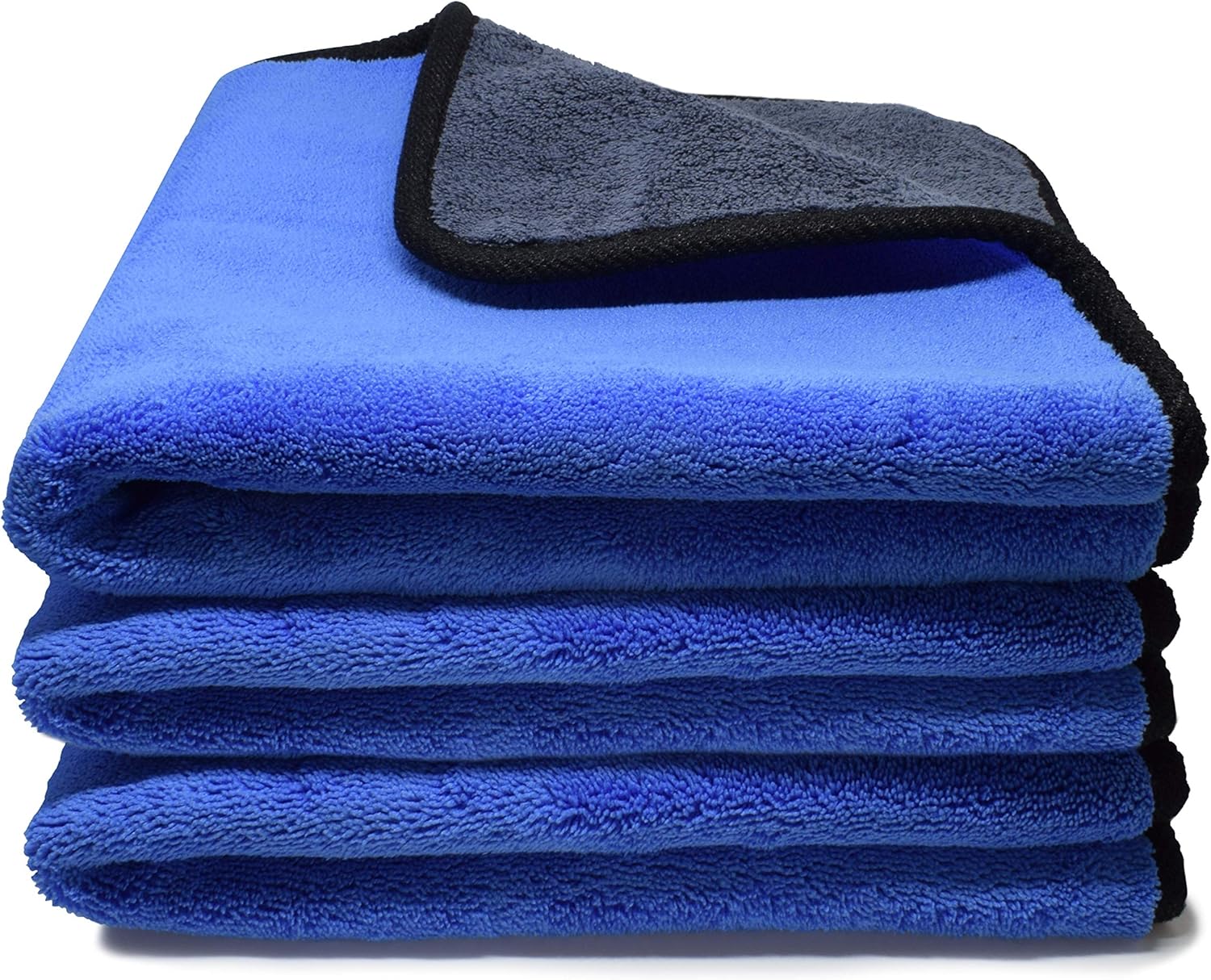 3-Pack 500 GSM Microfiber Towe - Microfiber Towel Detailing บทวิจารณ์และราคา