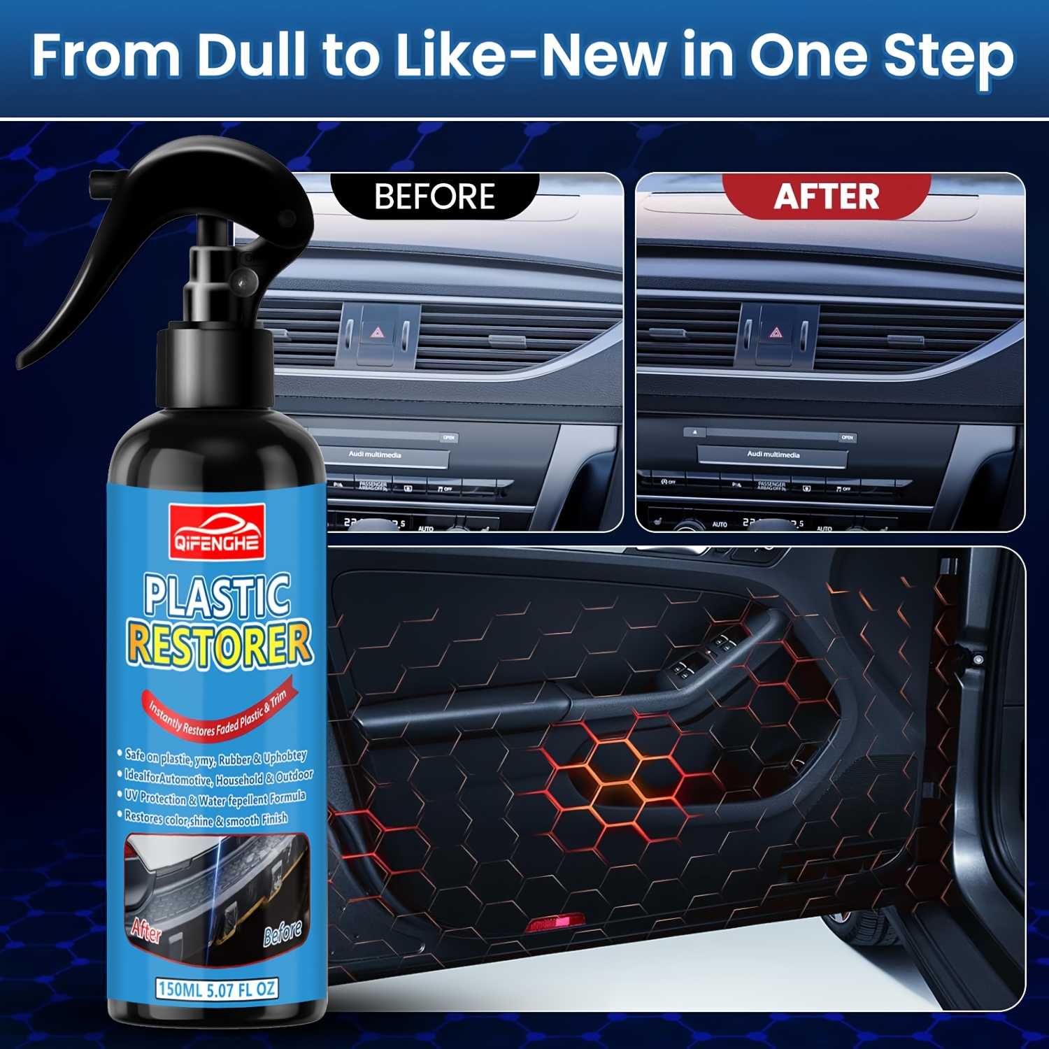 Black Trim And Plastic Restore - Trim Restorer Plastic บทวิจารณ์และราคา