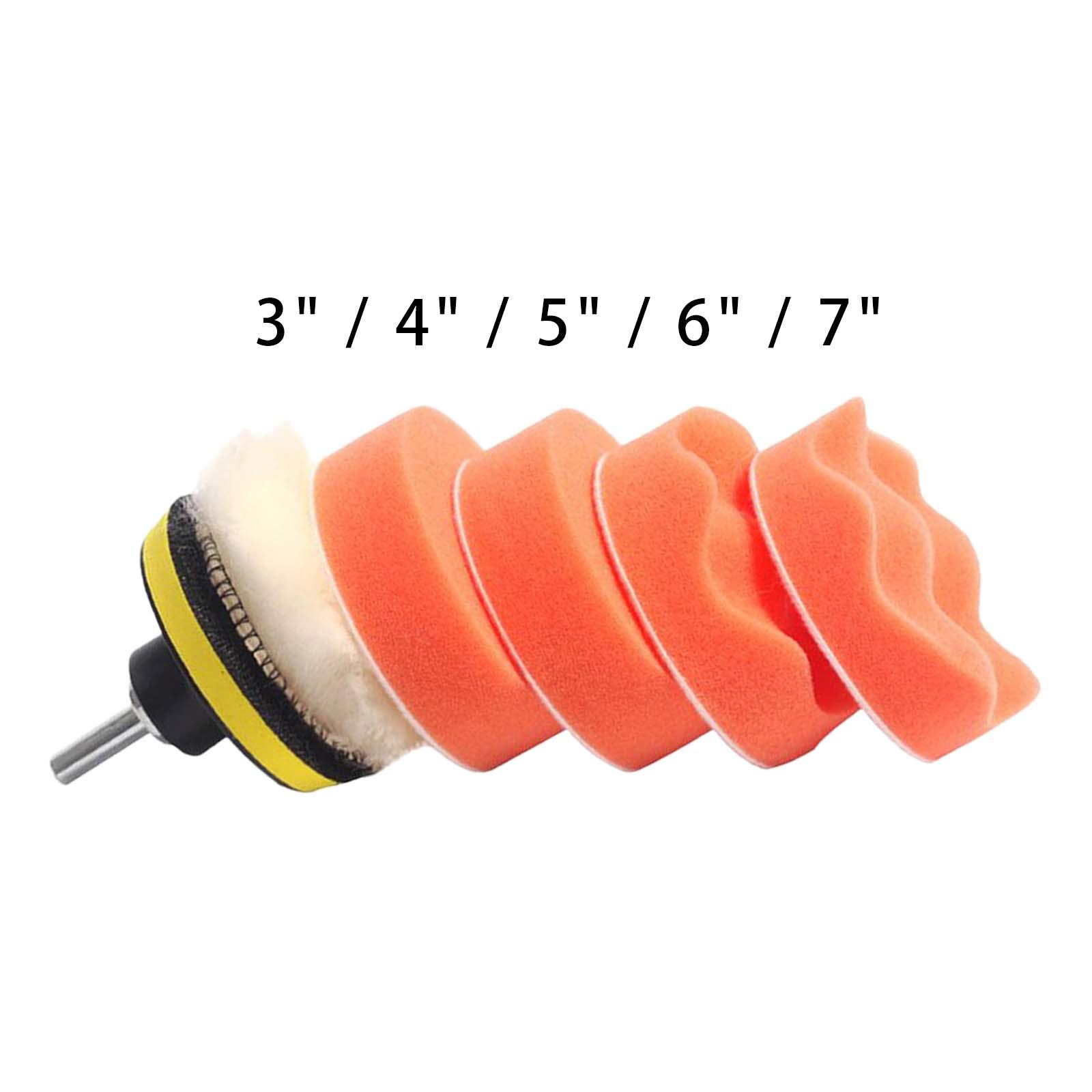 7PCS Auto Detailing Polishing  - Polish Pad Set Buffer บทวิจารณ์และราคา