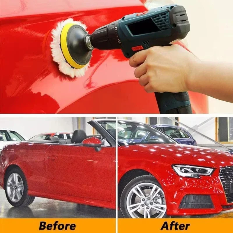 New 8Pcs Car Polishing Pads Ki - Polish Pad Set Buffer บทวิจารณ์และราคา