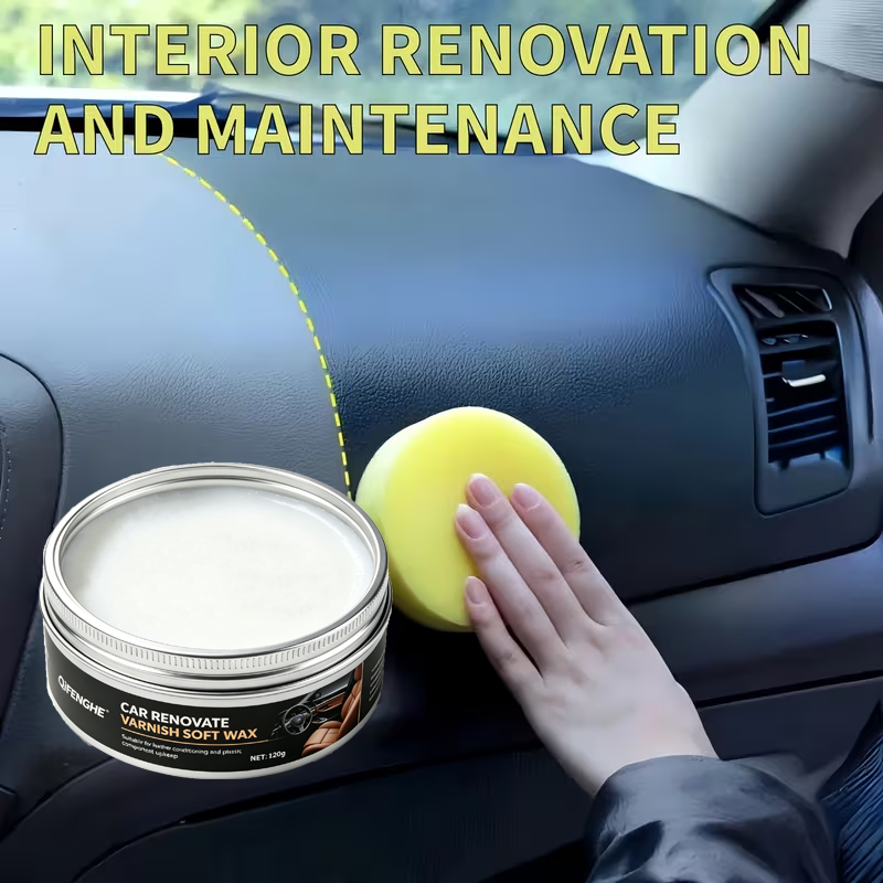 Car Renovate Varnish Soft Wax  - Leather Cleaner Interior บทวิจารณ์และราคา
