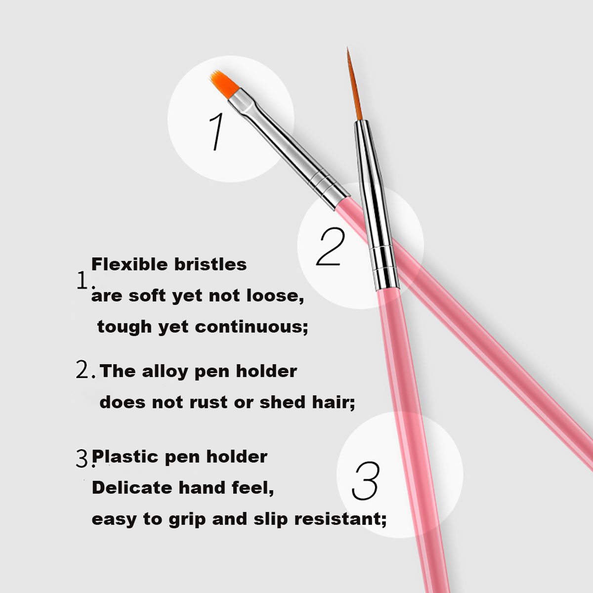 15pcs Fine Detail Paint Brush  - Detailing Brush Set บทวิจารณ์และราคา
