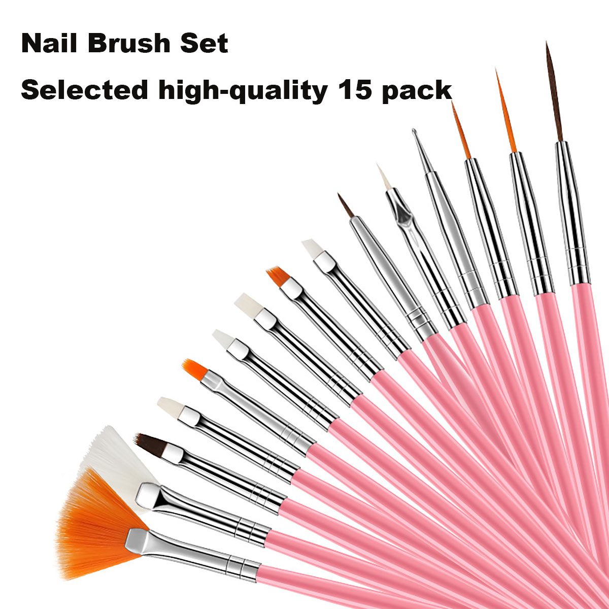15pcs Fine Detail Paint Brush  - Detailing Brush Set บทวิจารณ์และราคา
