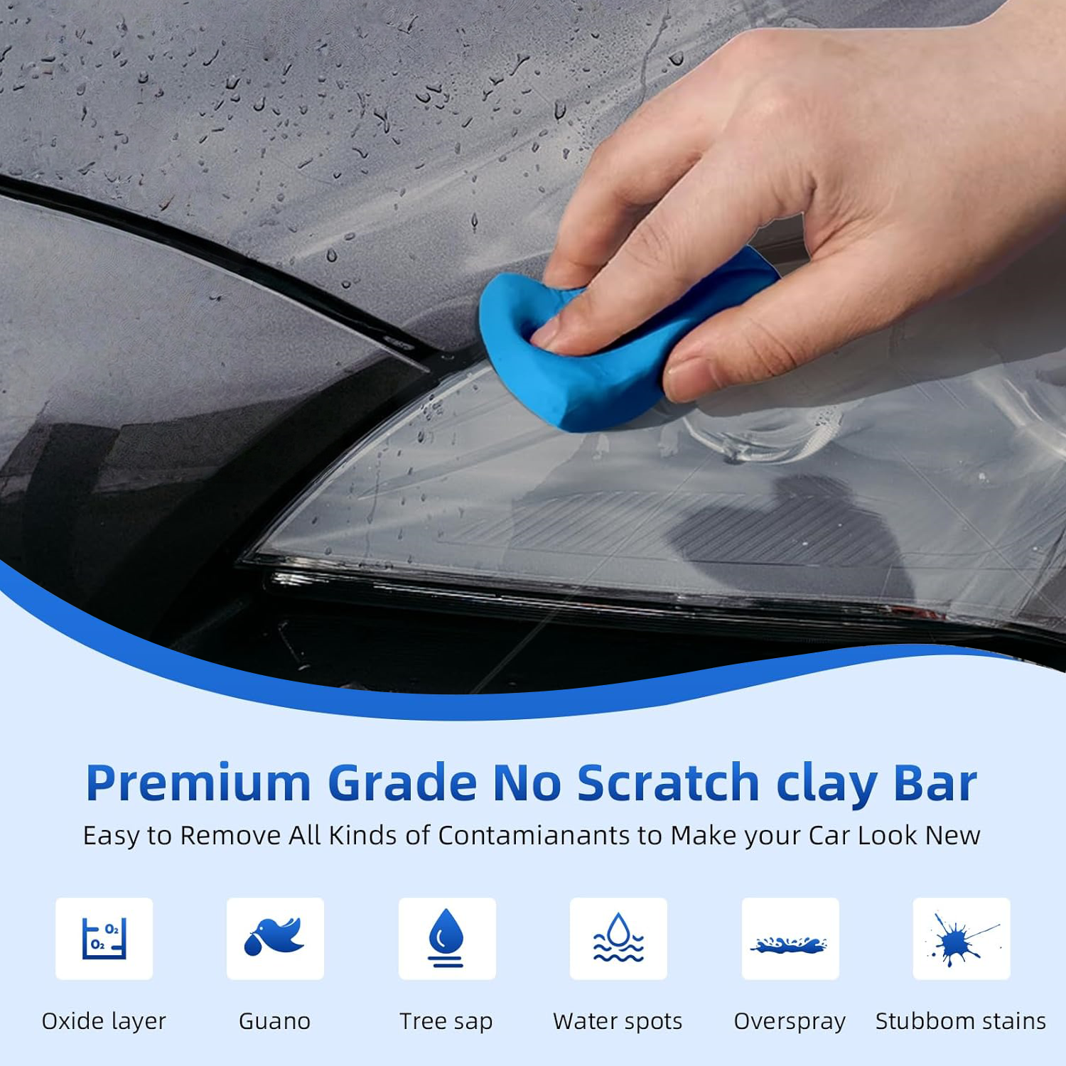 SIKEZHAN Magic Car Clay Bar fo - Clay Bar Lubricant บทวิจารณ์และราคา