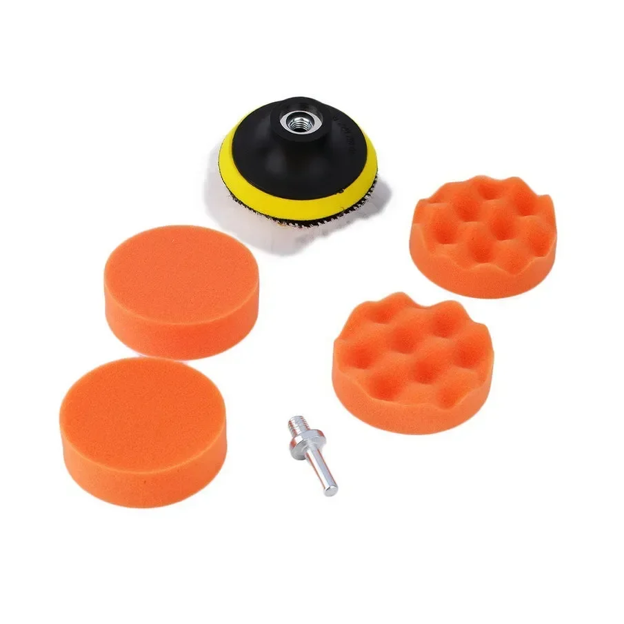 1 Set / 7Pcs 3 Inch Polishing  - Polish Pad Set Buffer บทวิจารณ์และราคา