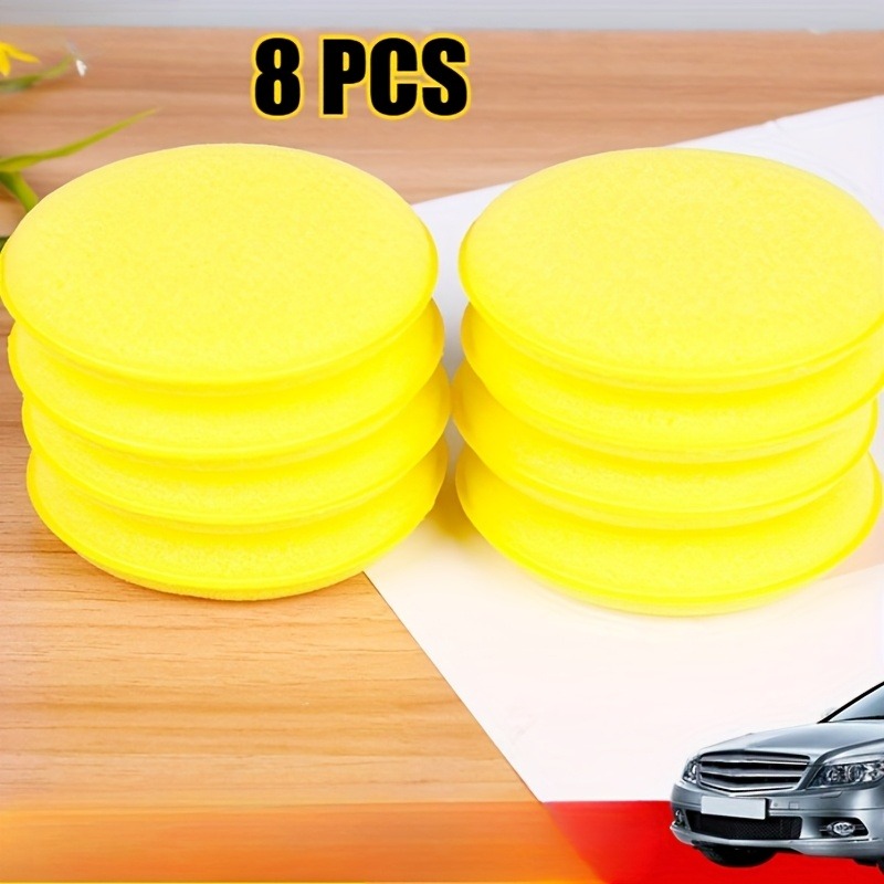 1/5PCS 10cm round Car Wax Appl - Wax Applicator Pad บทวิจารณ์และราคา