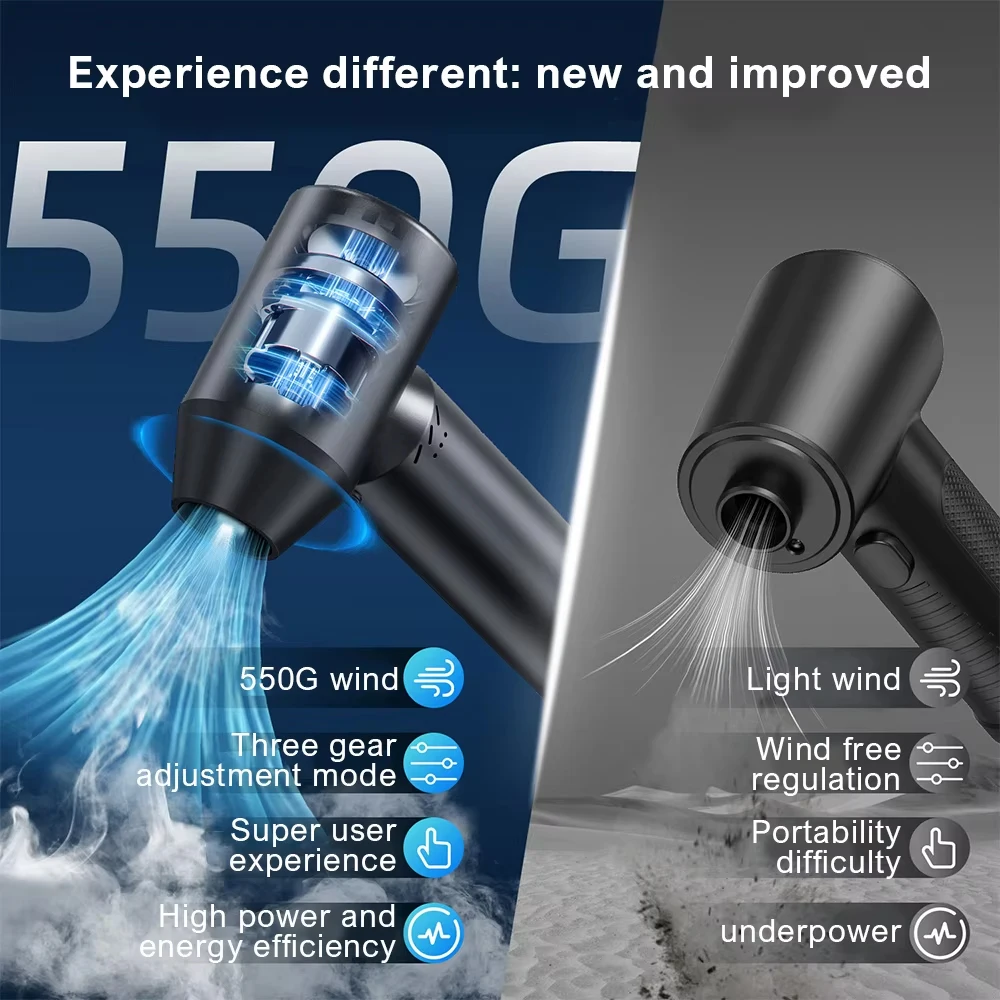 High-Speed 80000RPM Turbo Jet  - Dryer Car Blower บทวิจารณ์และราคา