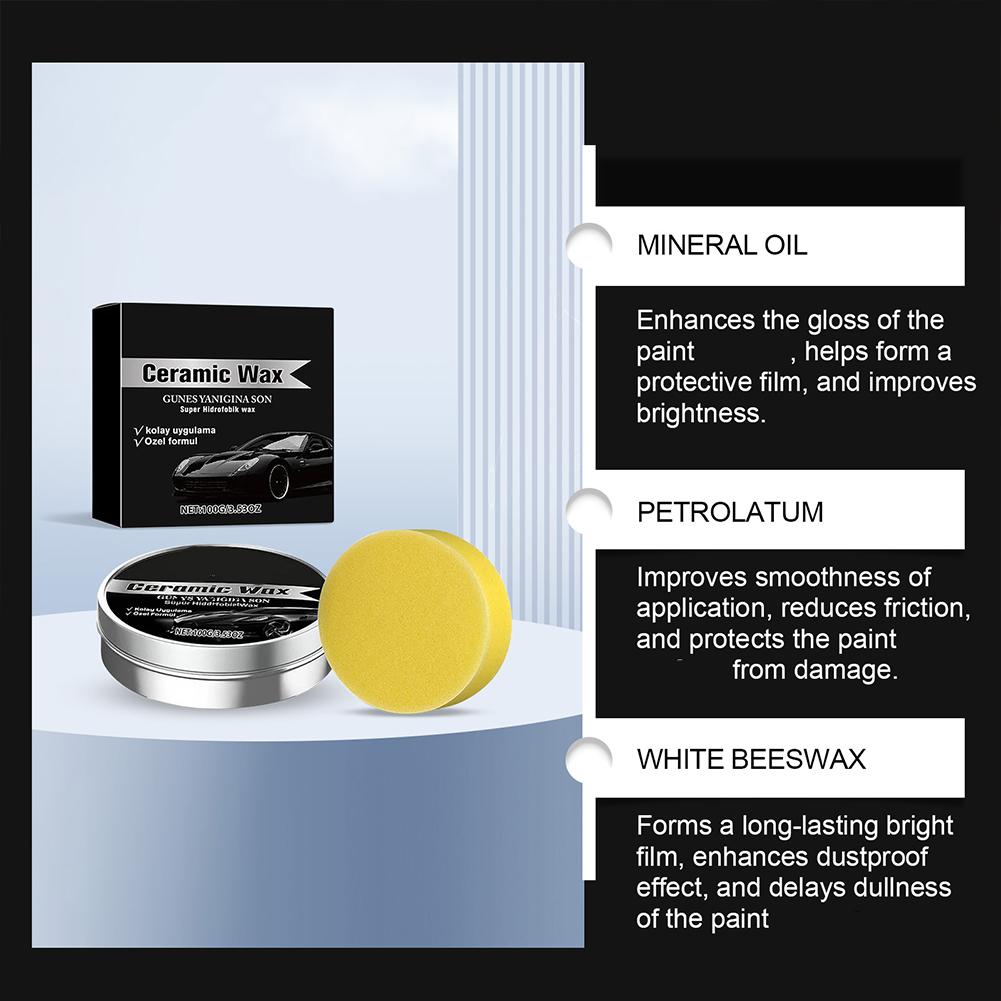 Car Wax Auto Paint Care Cerami - Car Wax Ceramic Coating บทวิจารณ์และราคา