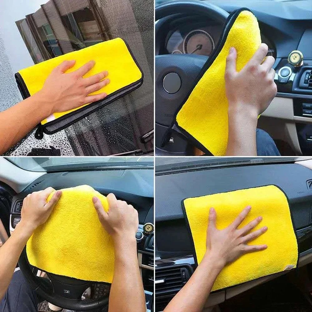 30×30cm  Double-Sided Microfib - Microfiber Towel Detailing บทวิจารณ์และราคา