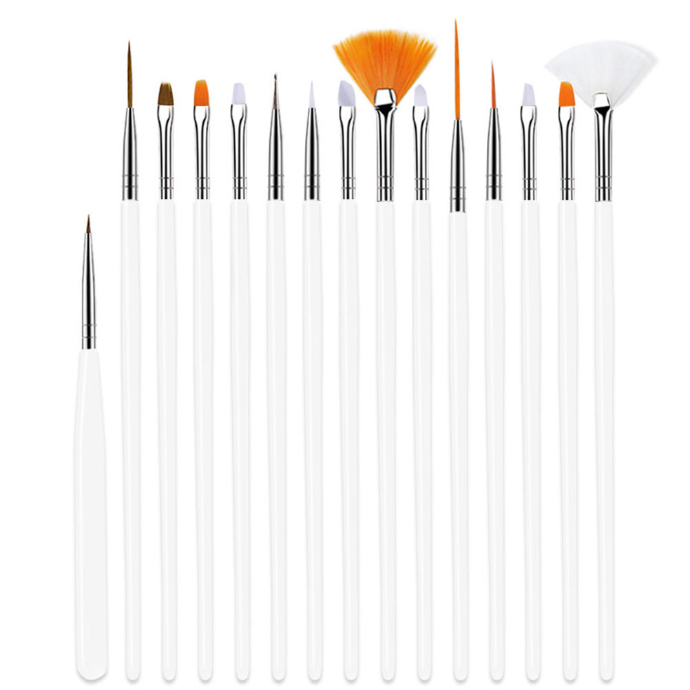 20Pcs Nail Art Pen Brush Set P - Detailing Brush Set บทวิจารณ์และราคา