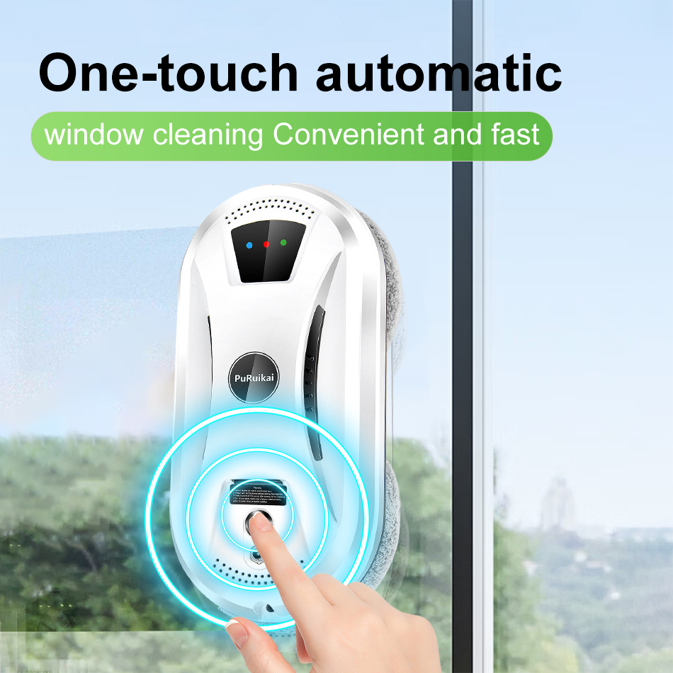 PuRuiKai AI Window Cleaning Ro - Glass Cleaner Streak บทวิจารณ์และราคา