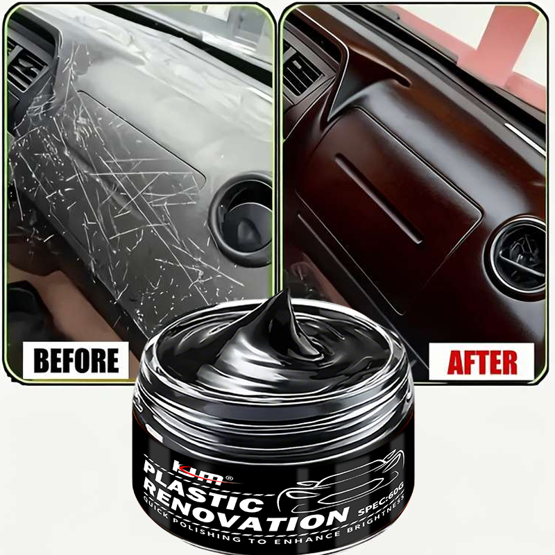 KJM Deep Black Gloss Car Renov - Trim Restorer Plastic บทวิจารณ์และราคา