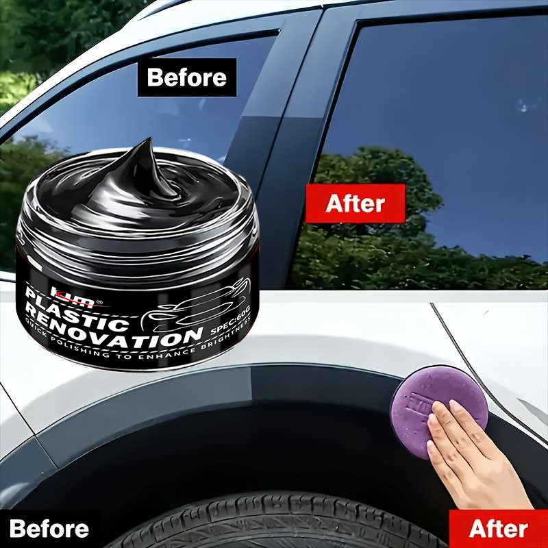KJM Deep Black Gloss Car Renov - Trim Restorer Plastic บทวิจารณ์และราคา