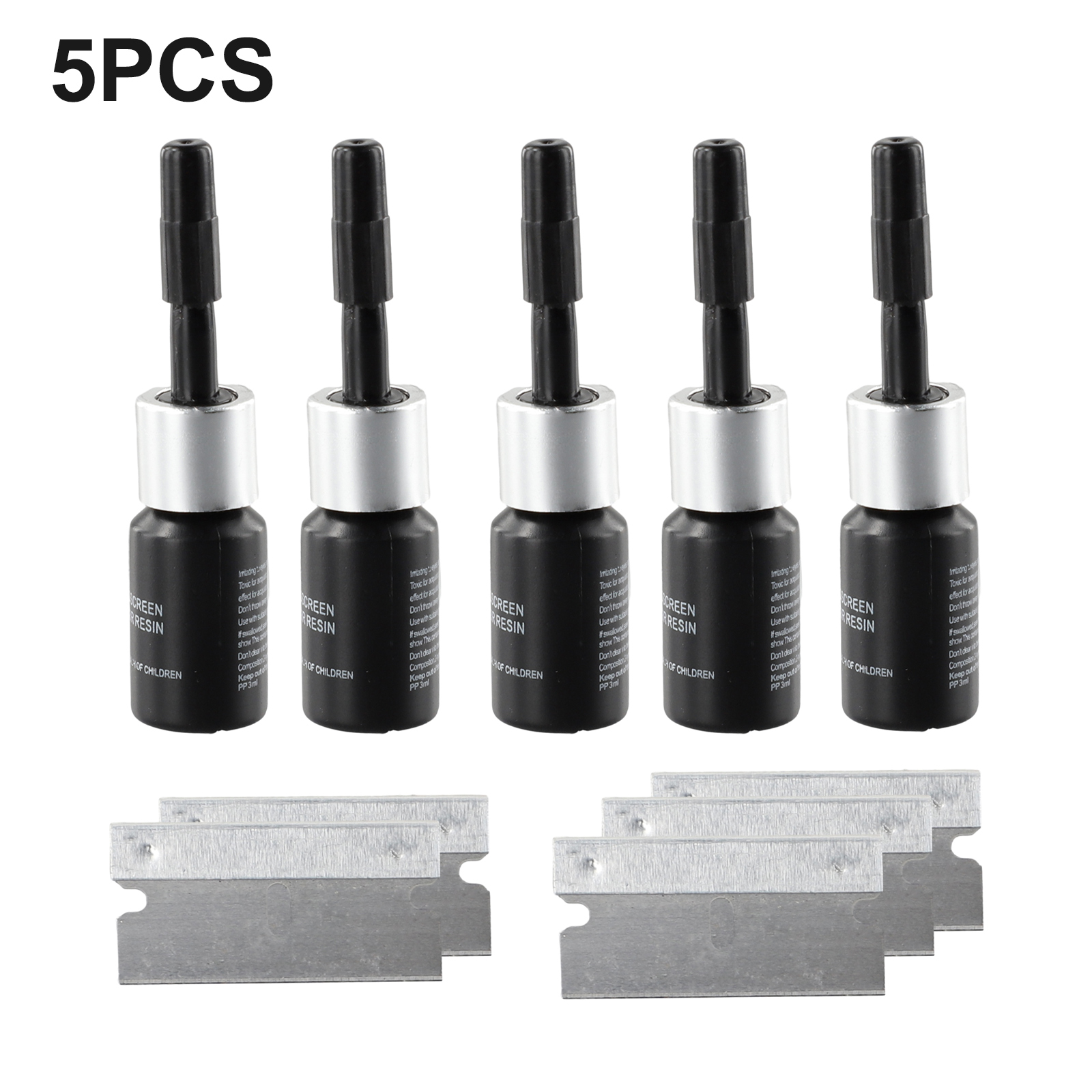 5PCS Automotive Glass Nano Rep - Glass Cleaner Streak บทวิจารณ์และราคา