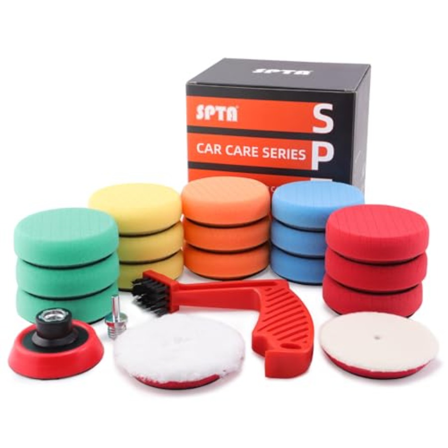 20pcs 3inch 80mm Car Foam Poli - Car Cleaning Brush บทวิจารณ์และราคา