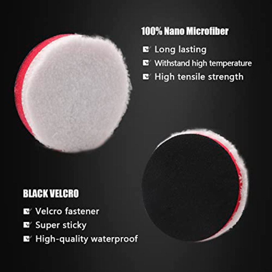 20pcs 3inch 80mm Car Foam Poli - Car Cleaning Brush บทวิจารณ์และราคา