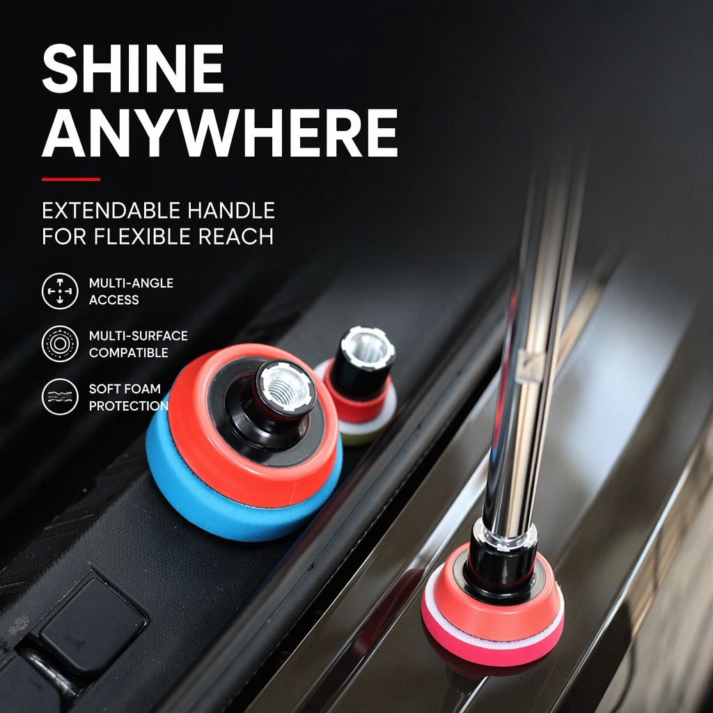 M14 Thread Polisher Extension  - Polish Pad Set Buffer บทวิจารณ์และราคา