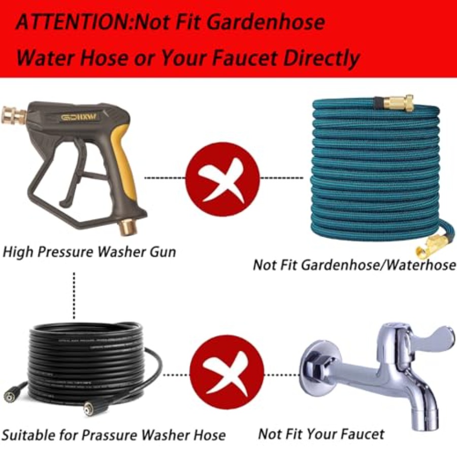 X887 High Pressure Washer Gun  - Foam Cannon Car Wash บทวิจารณ์และราคา