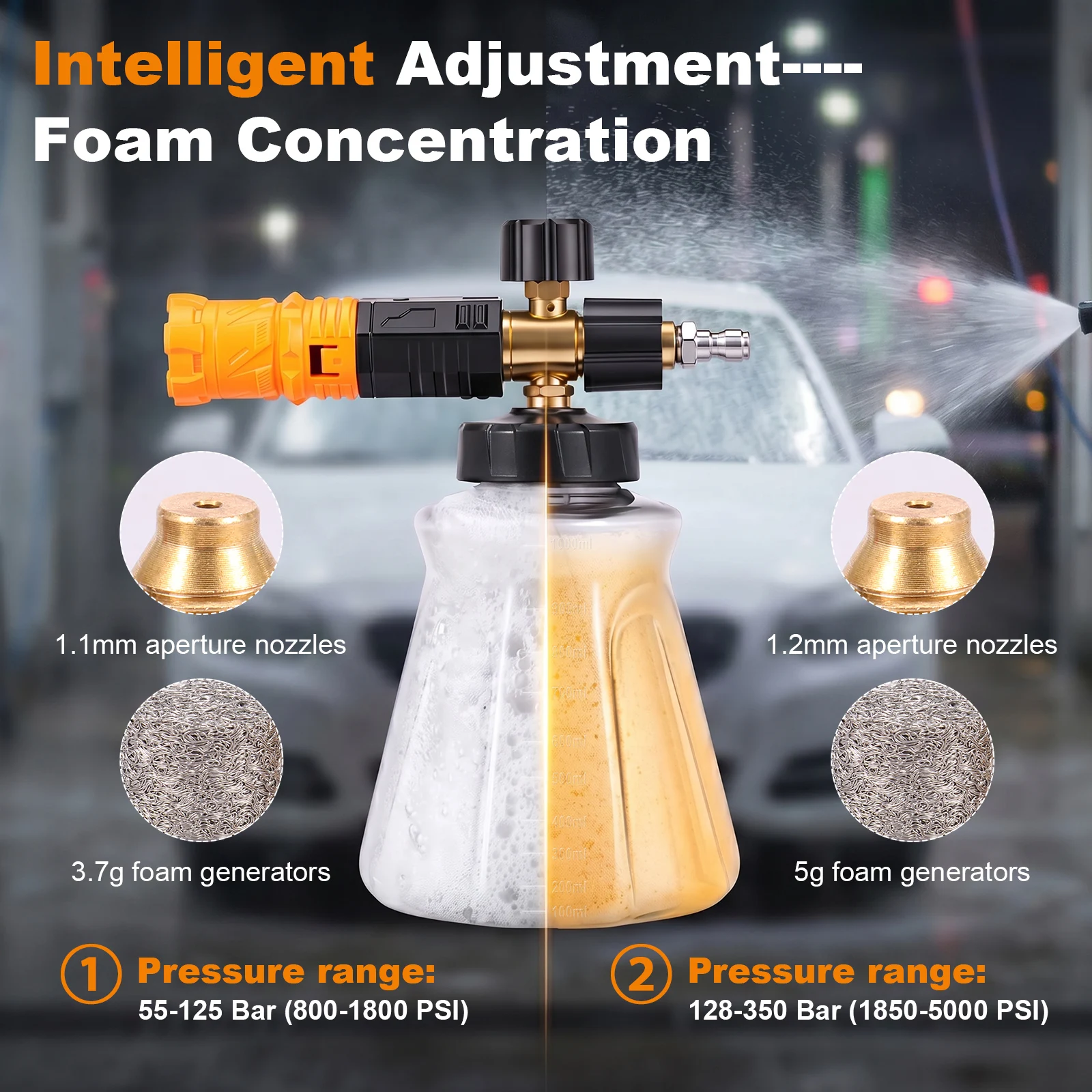 Foam Cannon for Pressure Washe - Foam Cannon Car Wash บทวิจารณ์และราคา