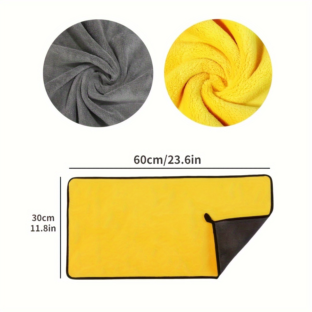 1/5/10Pcs Microfiber Car Wash  - Microfiber Towel Detailing บทวิจารณ์และราคา