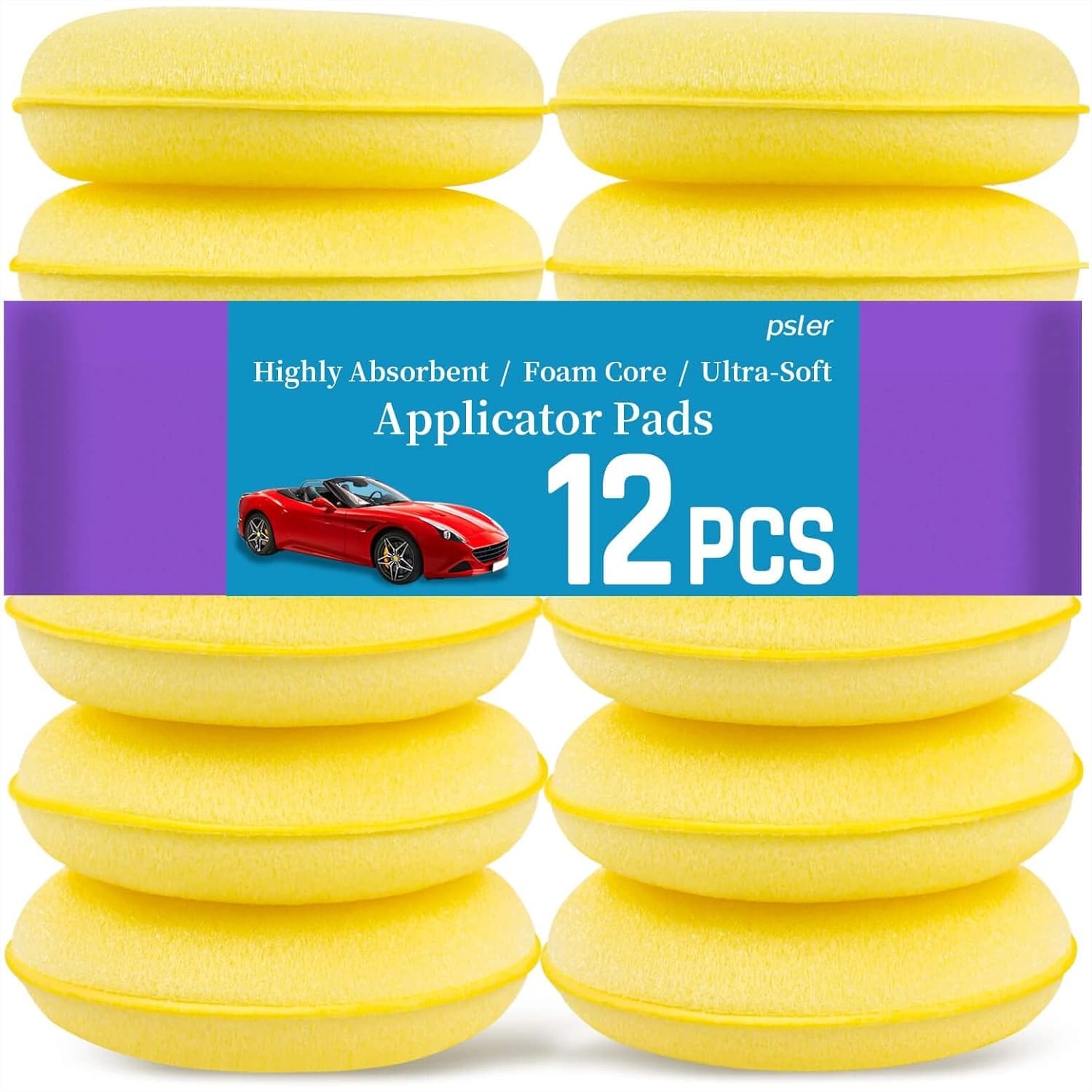 Foam Applicator Pads 4 Inch 12 - Wax Applicator Pad บทวิจารณ์และราคา