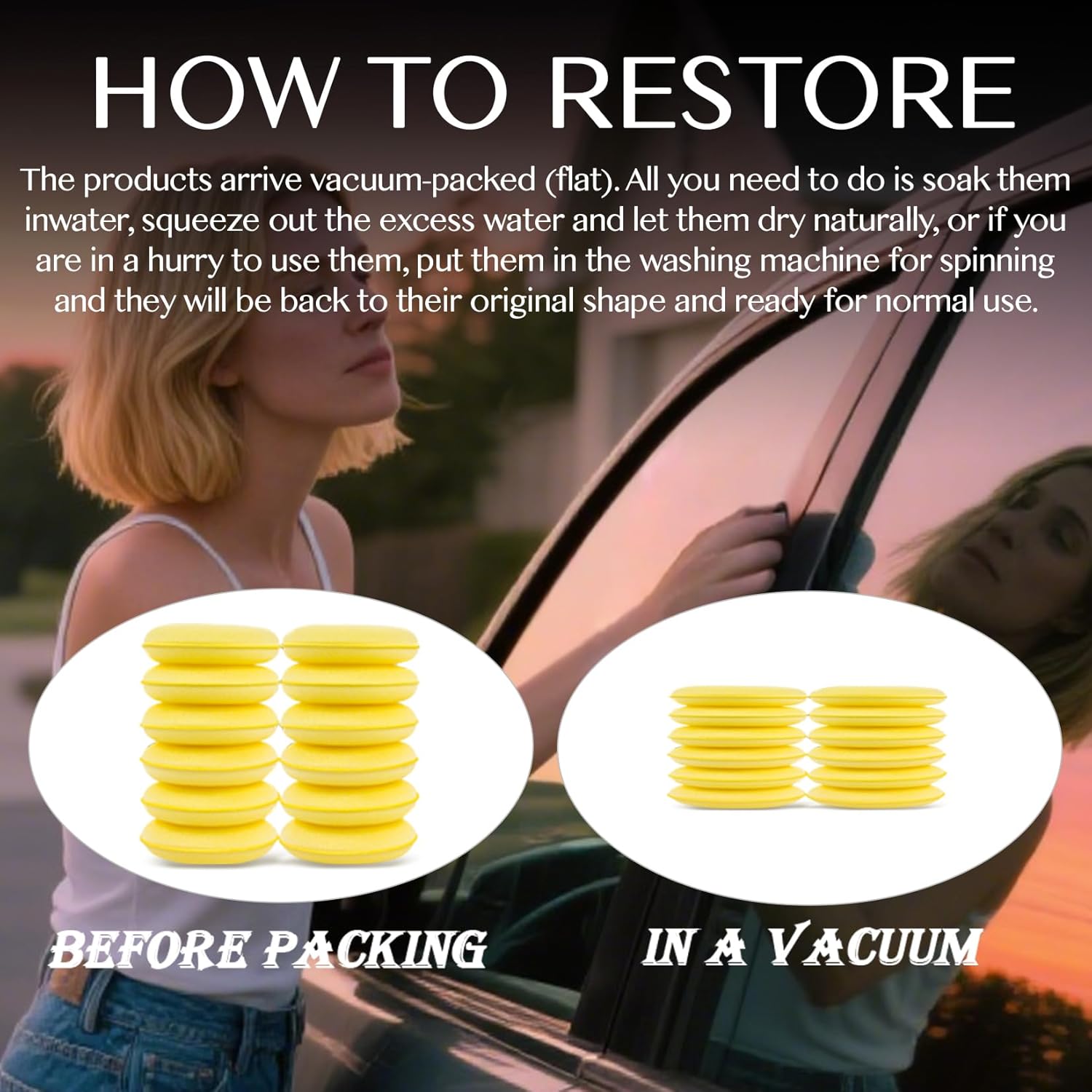 Foam Applicator Pads 4 Inch 12 - Wax Applicator Pad บทวิจารณ์และราคา