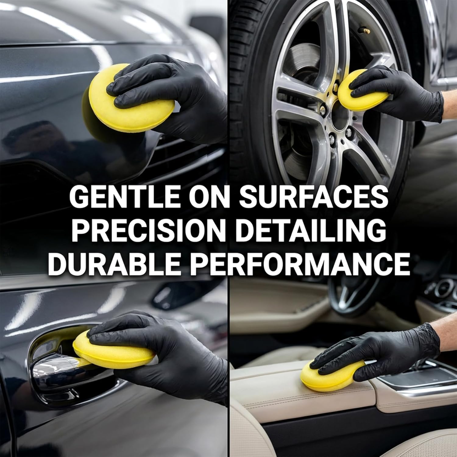 Foam Applicator Pads 4 Inch 12 - Wax Applicator Pad บทวิจารณ์และราคา