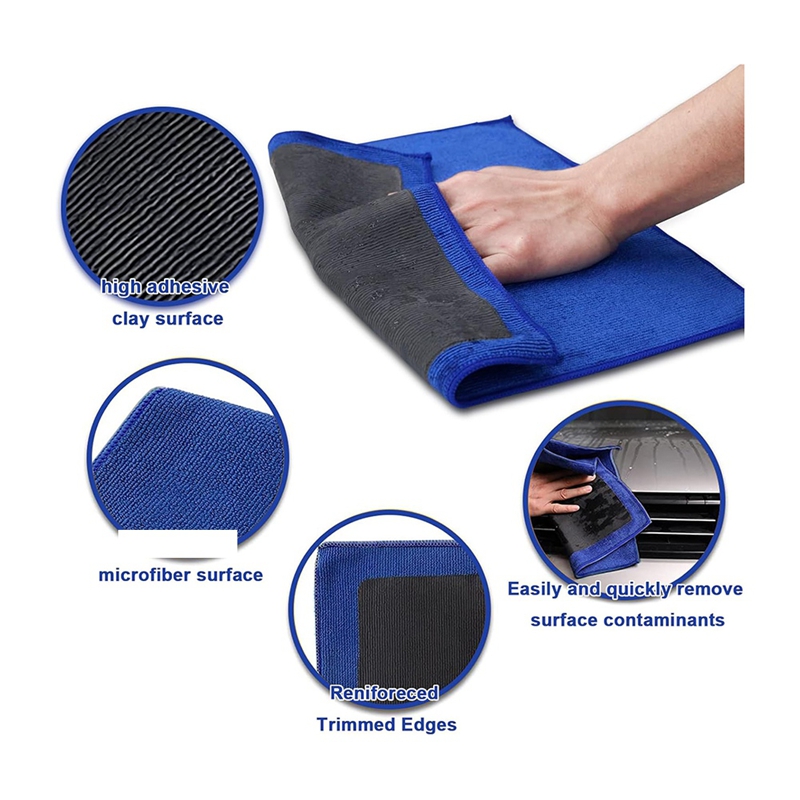 Clay Towel, 2 Pack Clay Towel  - Microfiber Towel Detailing บทวิจารณ์และราคา